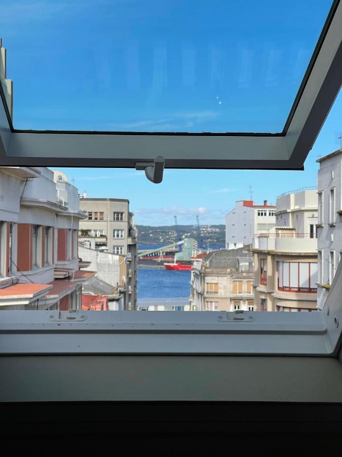 Espectacular Apartamento En El Centro De La Ciudad A Coruna Ngoại thất bức ảnh