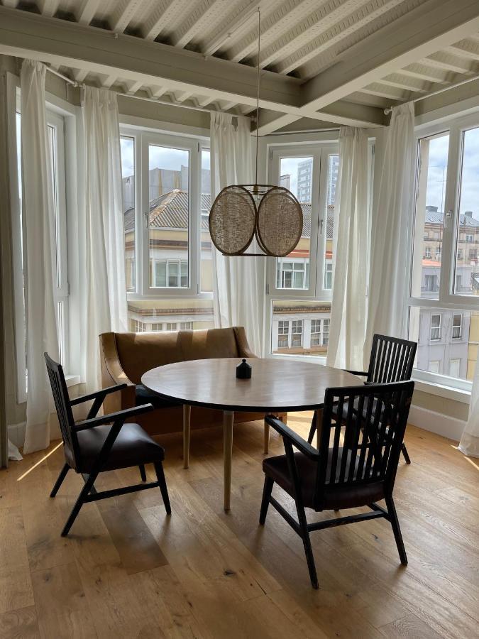 Espectacular Apartamento En El Centro De La Ciudad A Coruna Ngoại thất bức ảnh
