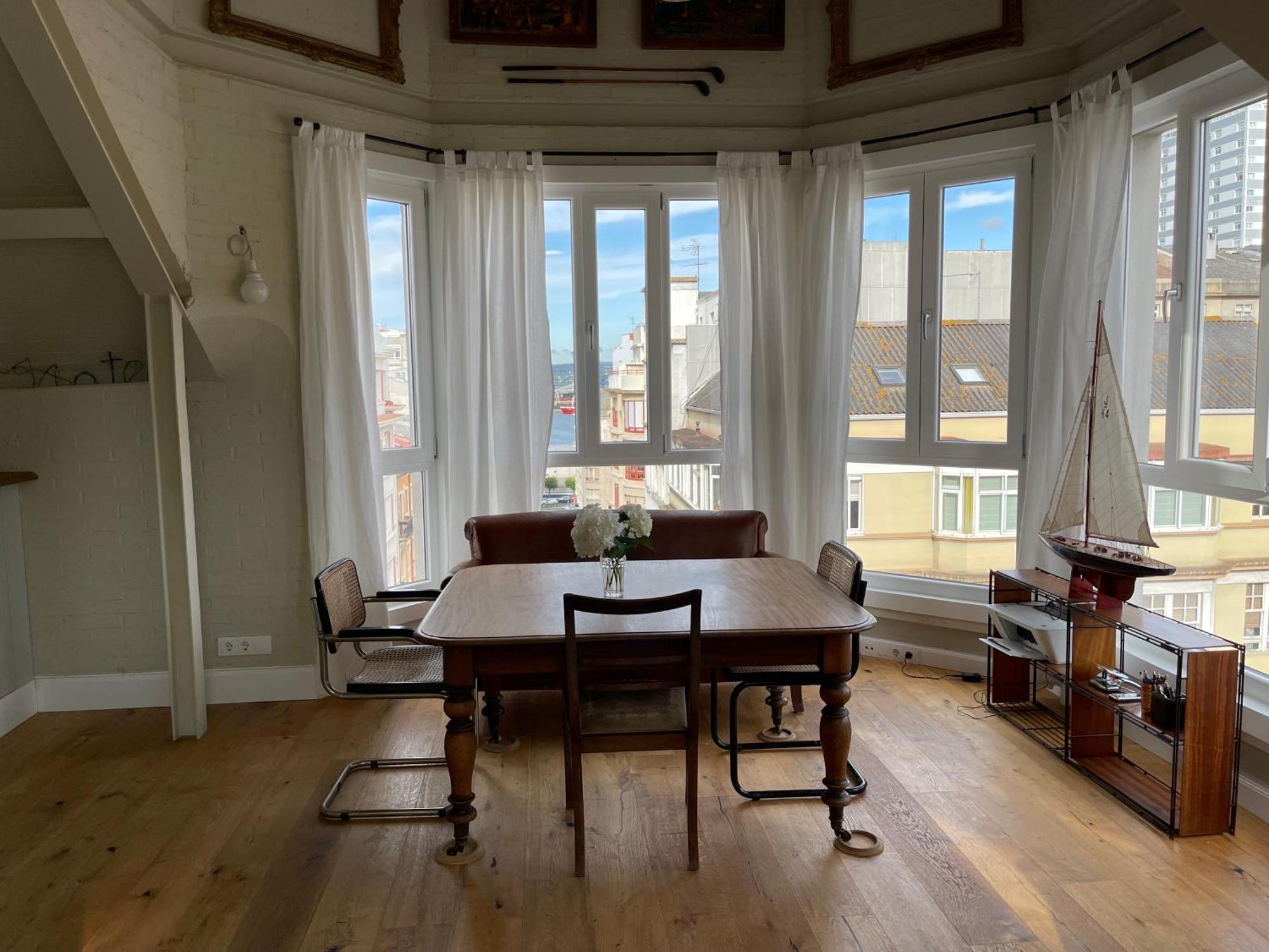 Espectacular Apartamento En El Centro De La Ciudad A Coruna Ngoại thất bức ảnh