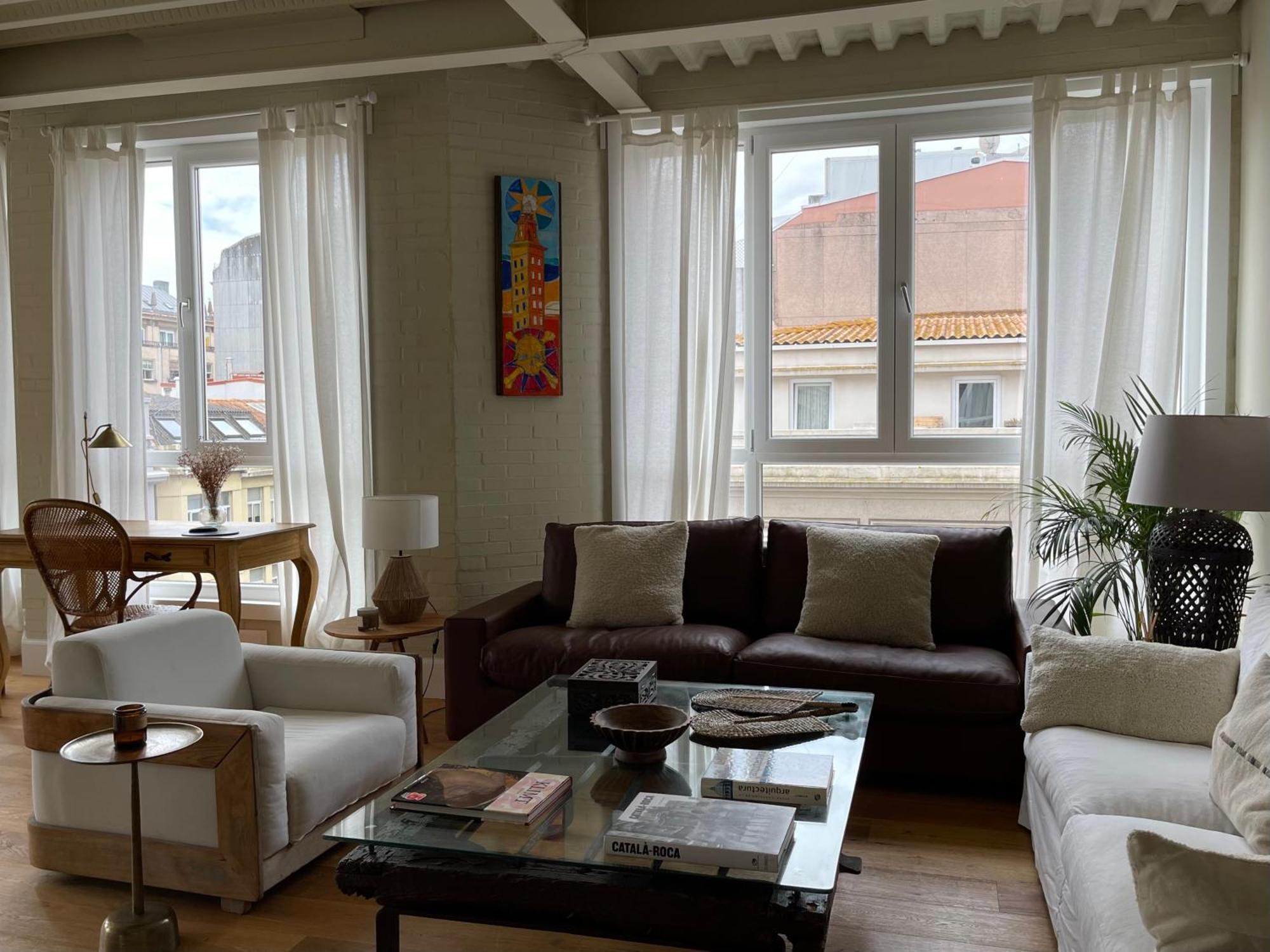 Espectacular Apartamento En El Centro De La Ciudad A Coruna Ngoại thất bức ảnh