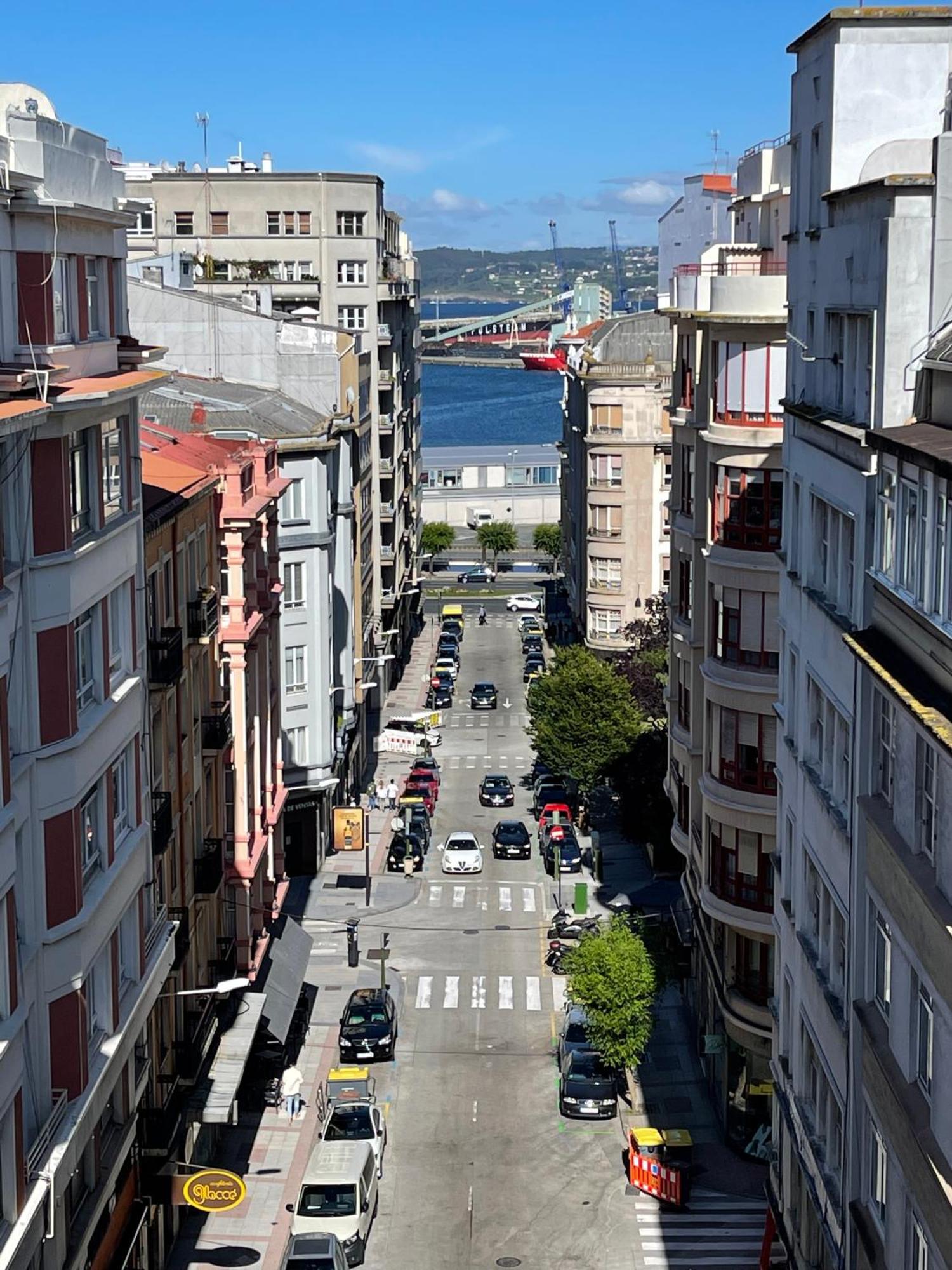Espectacular Apartamento En El Centro De La Ciudad A Coruna Ngoại thất bức ảnh